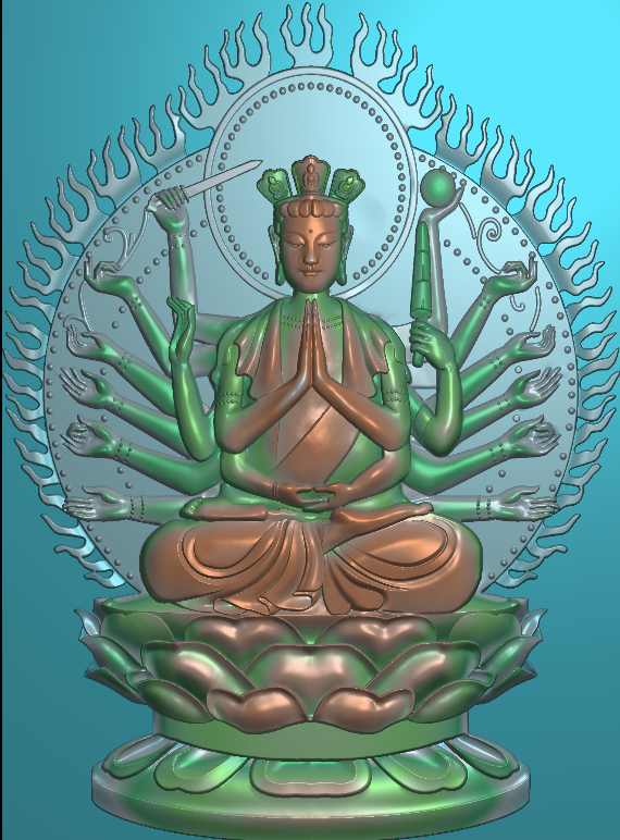 Mẫu Tranh Phật Adida – A DI DA PHAT