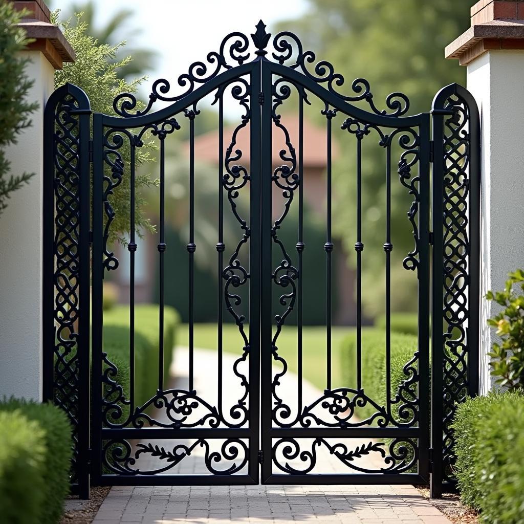 Tam rao sat CNC hoa van co dien, phu hop cong trinh biet thu