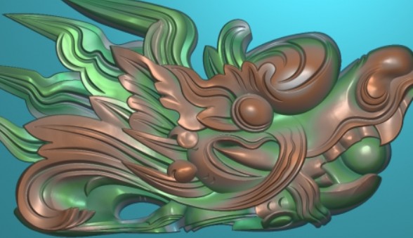 Tải file mẫu CNC đầu rồng