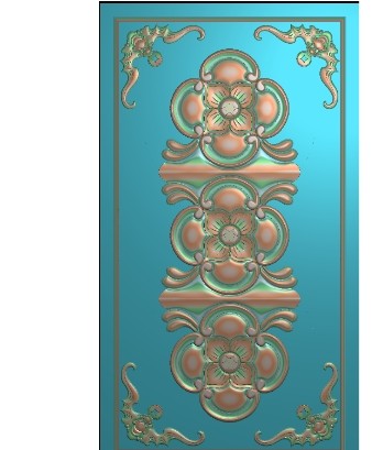 Tải file mẫu CNC Mặt bàn hoa cỏ 4 lá cnc