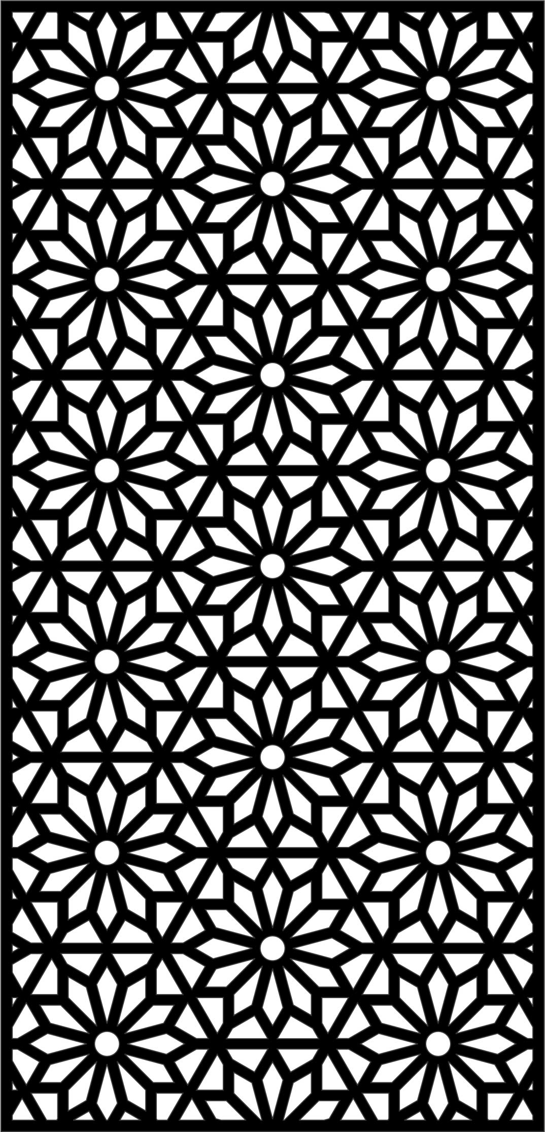 Tải file mẫu CNC vách ngăn hoa