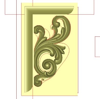 Tải file mẫu CNC hoa góc cnc lá tây