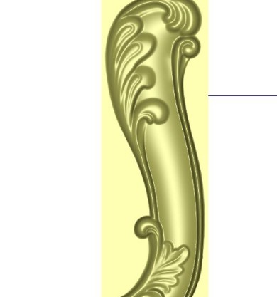 Tải file mẫu CNC Chân bàn ghế lá tây