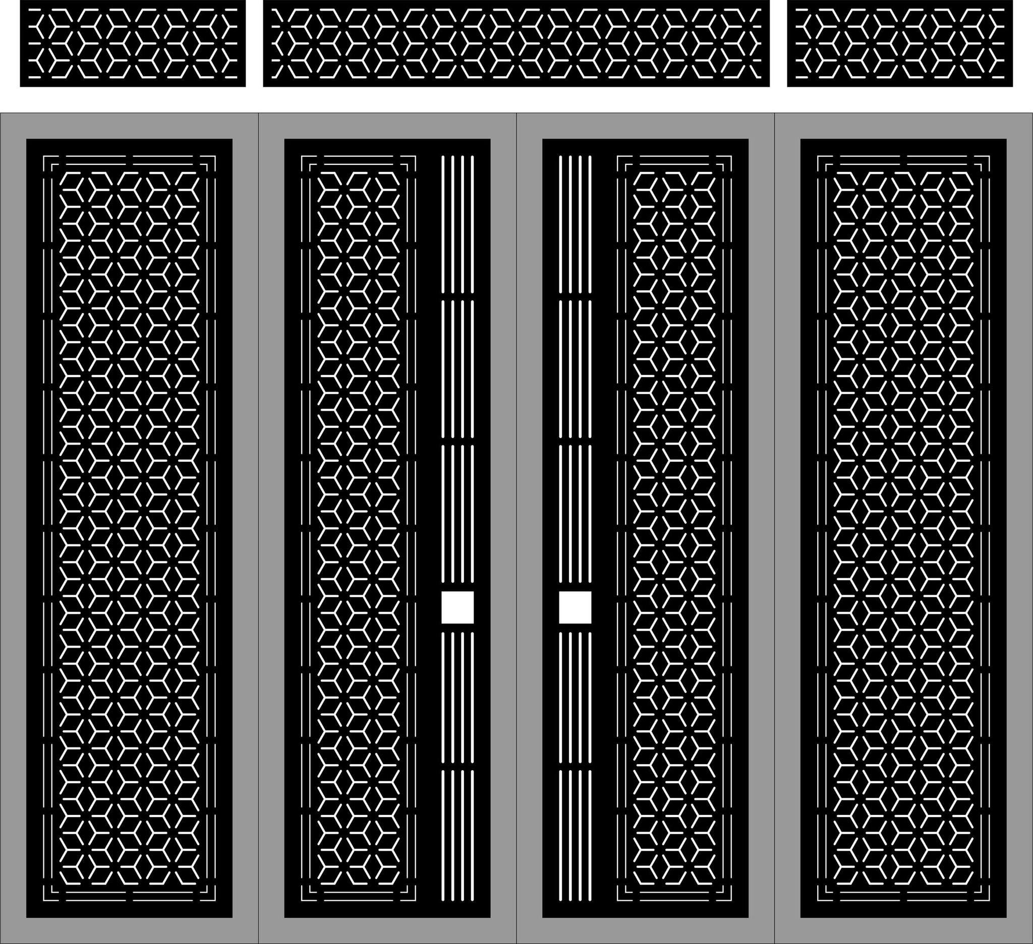 Tải file mẫu CNC Cổng 4 cánh bông tuyết