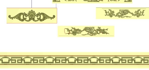 Tải file mẫu CNC hoa văn tủ