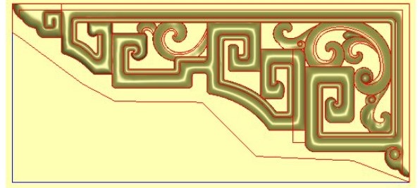 Tải file mẫu CNC Hoa góc